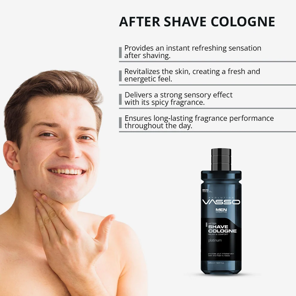 Platinium After Shave Cologne — سبلاش كولونيا منعش للبشرة بعد الحلاقة