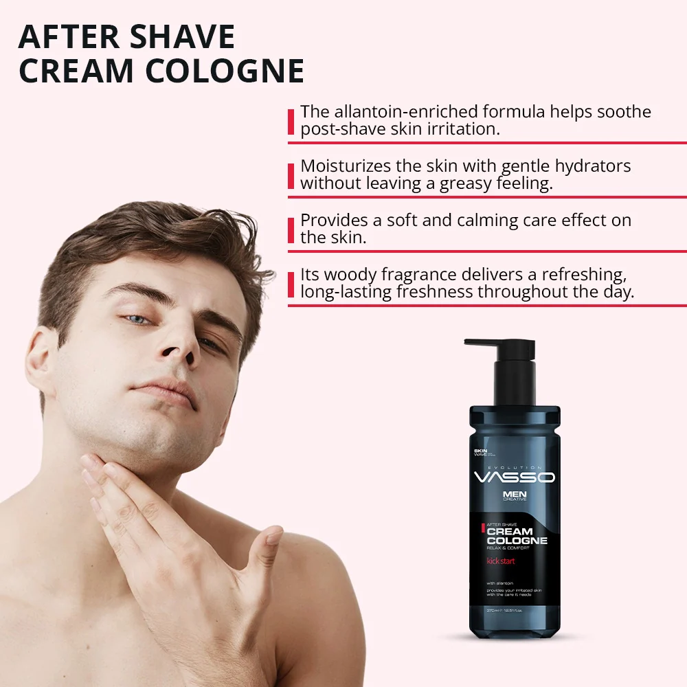 Kick Start Cream Cologne — كريم كولونيا للعناية بالبشرة بعد الحلاقة