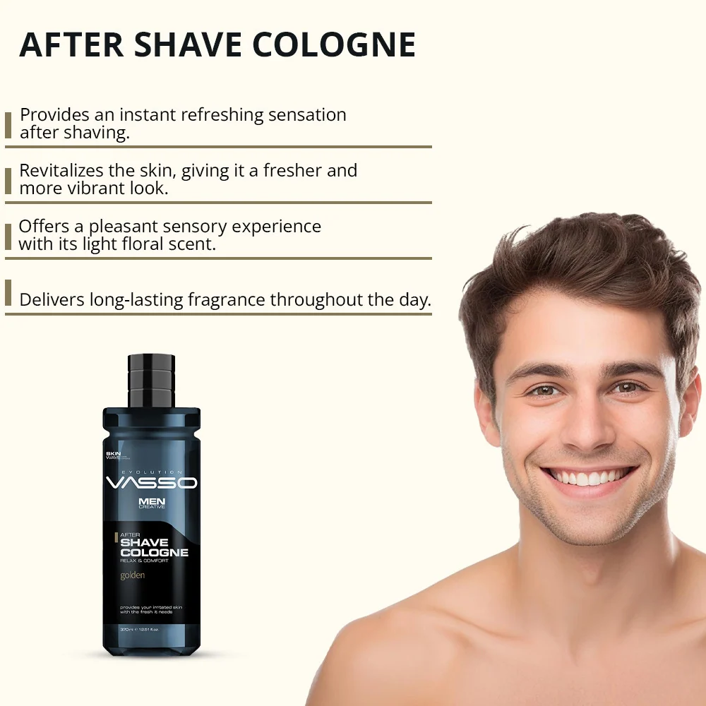 Golden After Shave Cologne — سبلاش كولونيا منعش للبشرة بعد الحلاقة