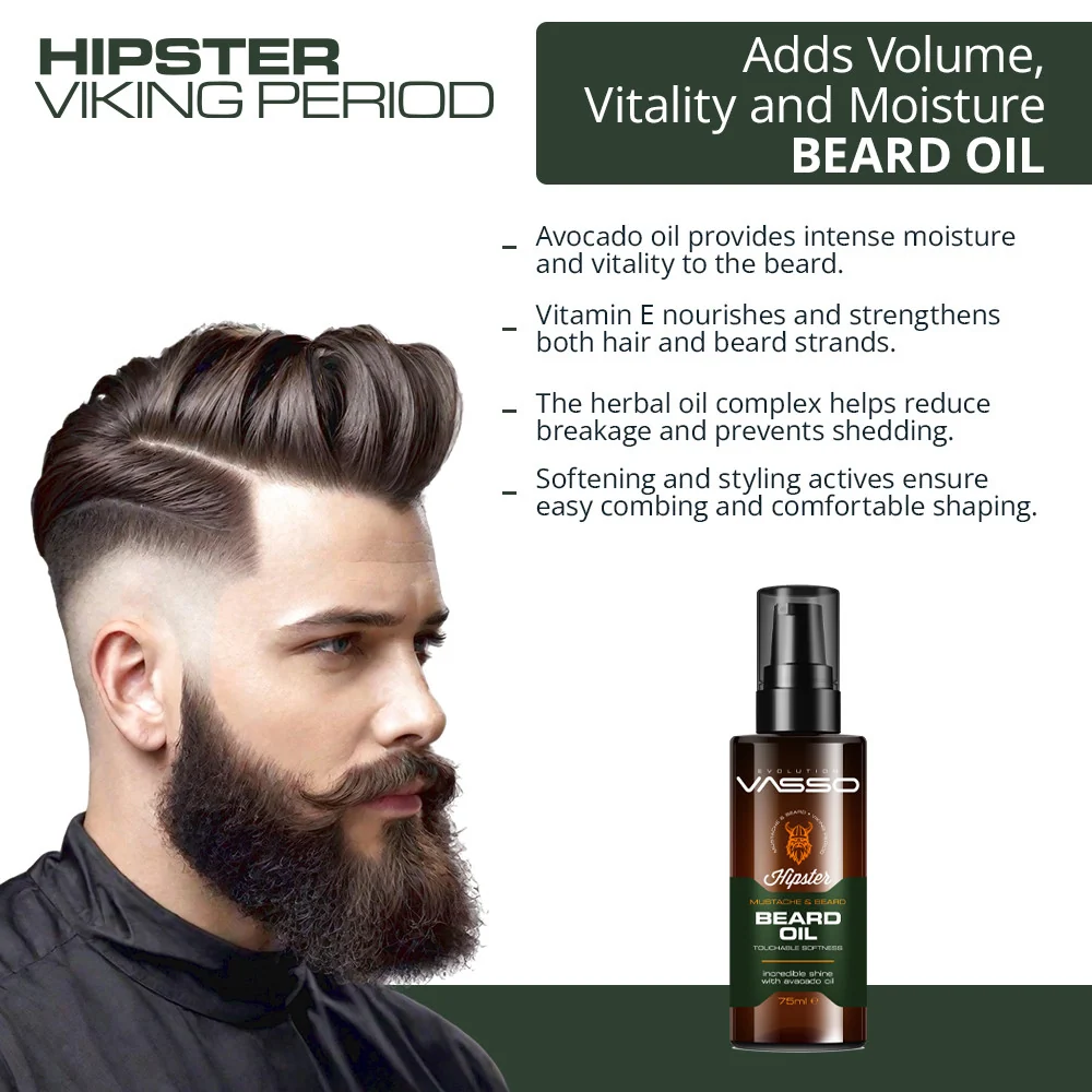 Beard & Mustache Oil — زيت اللحية والشارب
