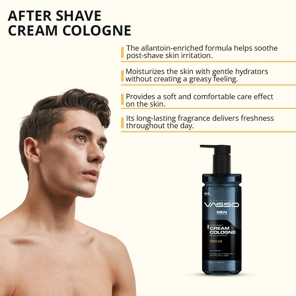 Shine Out Cream Cologne — كريم كولونيا للعناية بالبشرة بعد الحلاقة