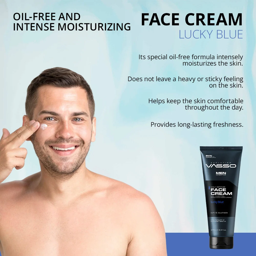 Lucky Blue Face Cream — كريم مرطب للوجه