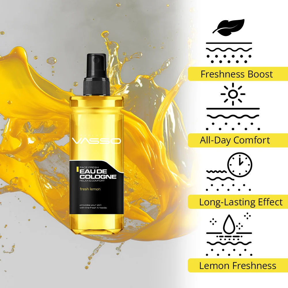 Fresh Lemon Eau de Cologne — سبلاش عطري منعش بالليمون للبشرة والجسم