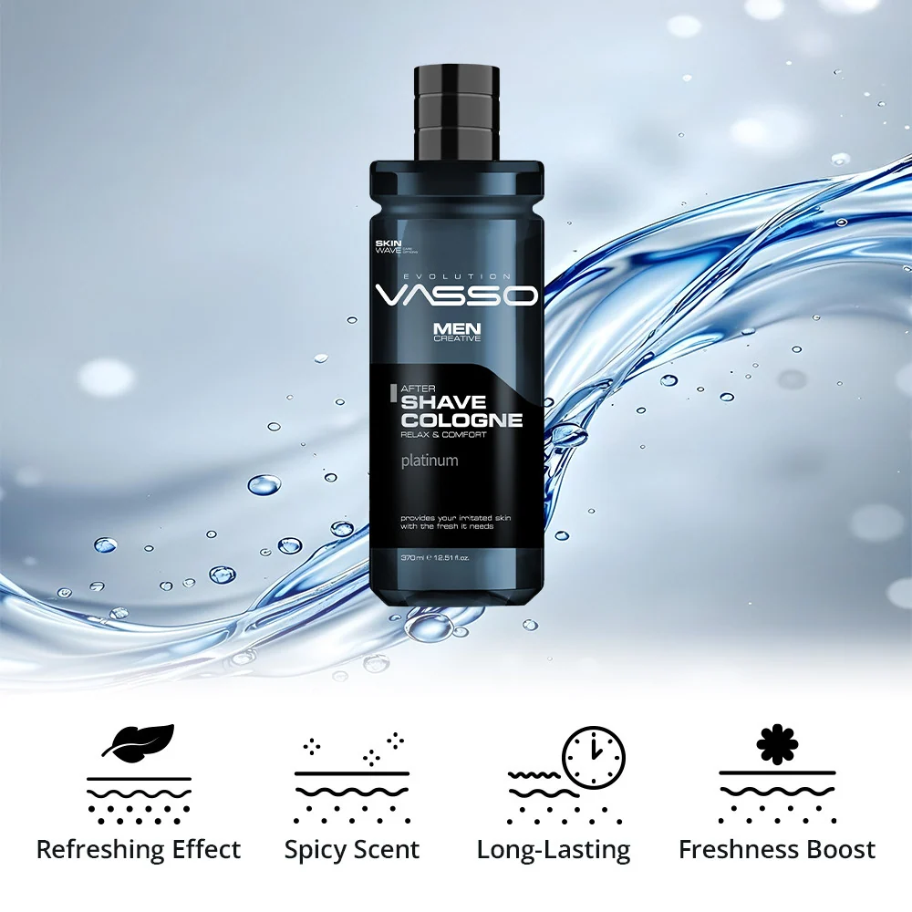 Platinium After Shave Cologne — سبلاش كولونيا منعش للبشرة بعد الحلاقة