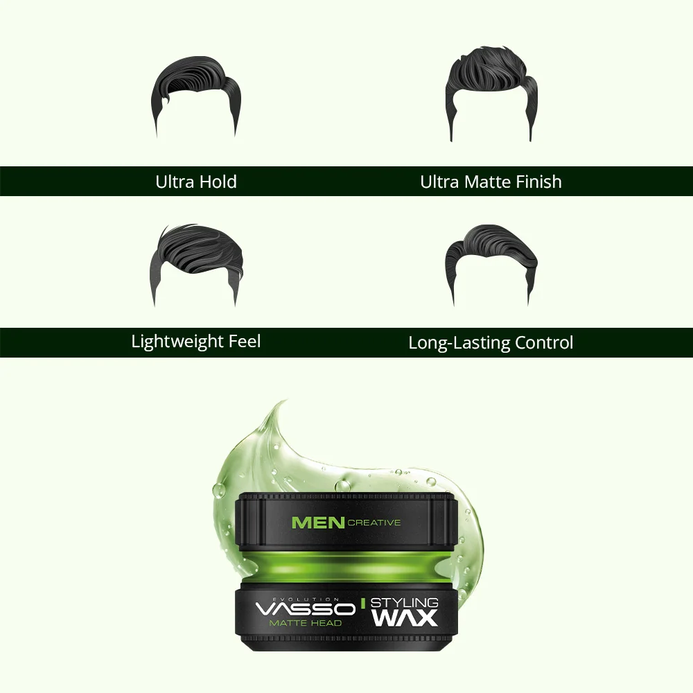 Matte Head Styling Wax — واكس تصفيف مطفي