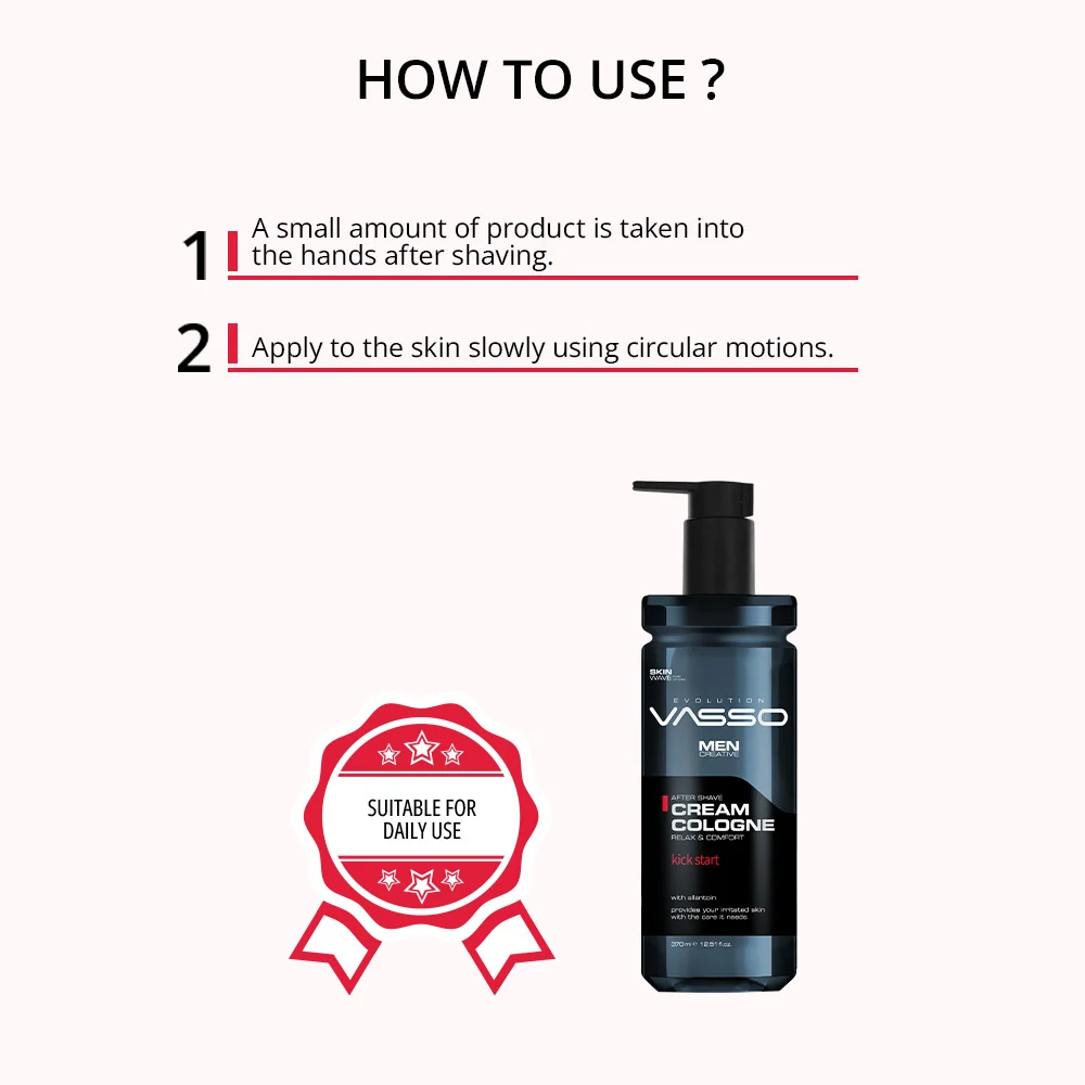 Kick Start Cream Cologne — كريم كولونيا للعناية بالبشرة بعد الحلاقة