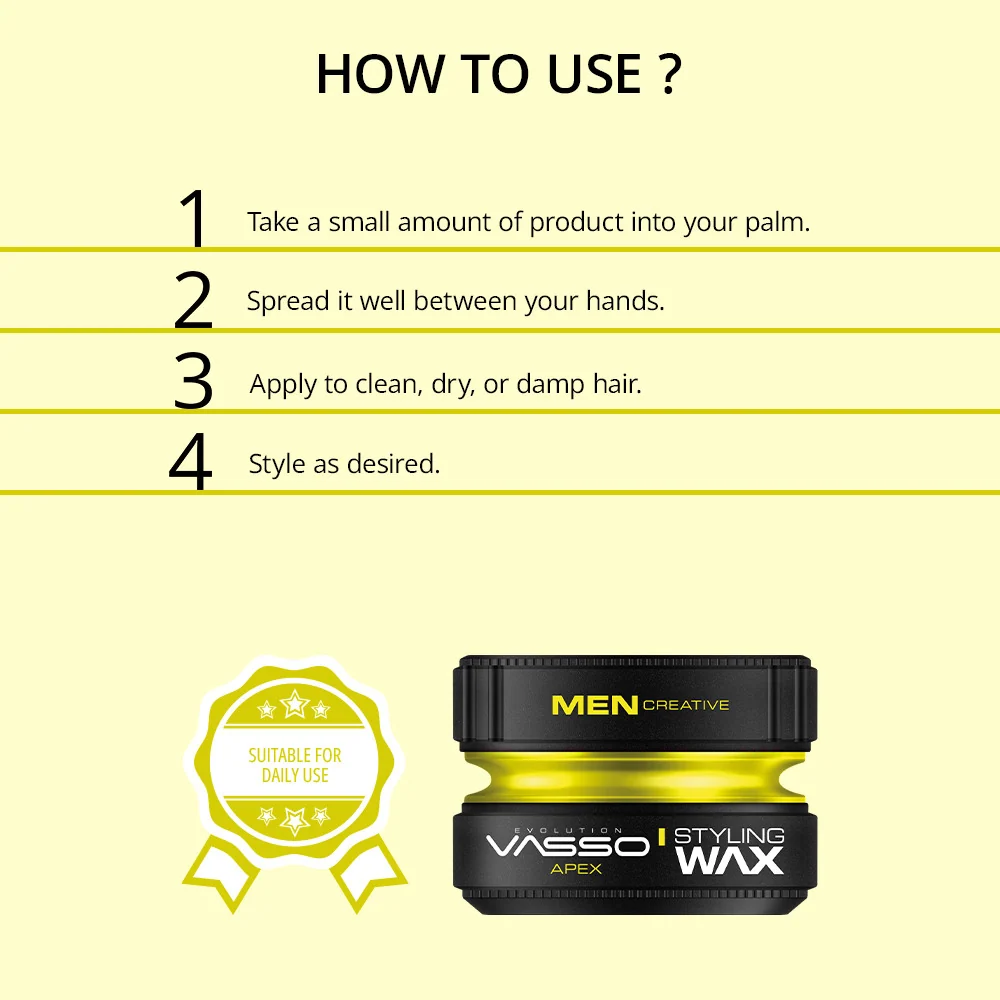 Apex Styling Wax — واكس تصفيف مطفي