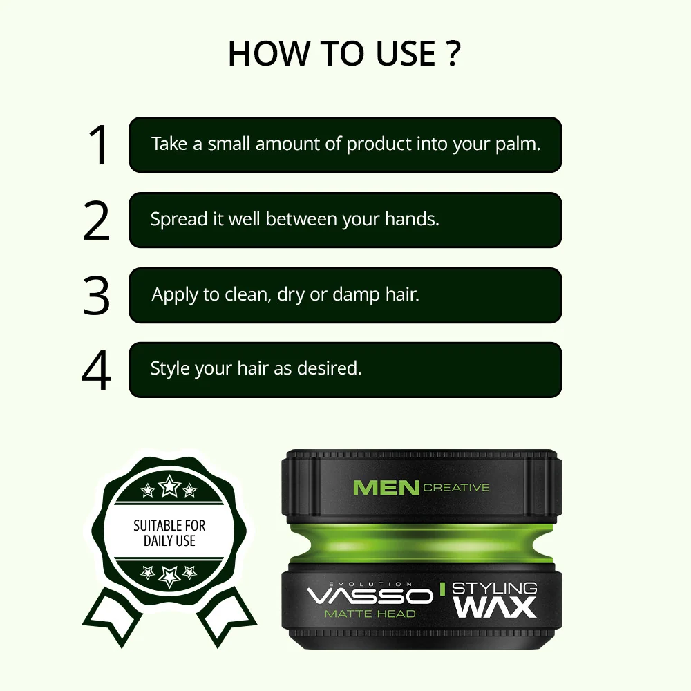 Matte Head Styling Wax — واكس تصفيف مطفي
