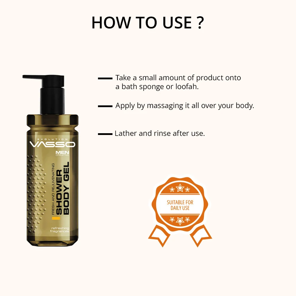 Fresh & Rejuvenating Body Shower Gel — جل استحمام منعش للجسم