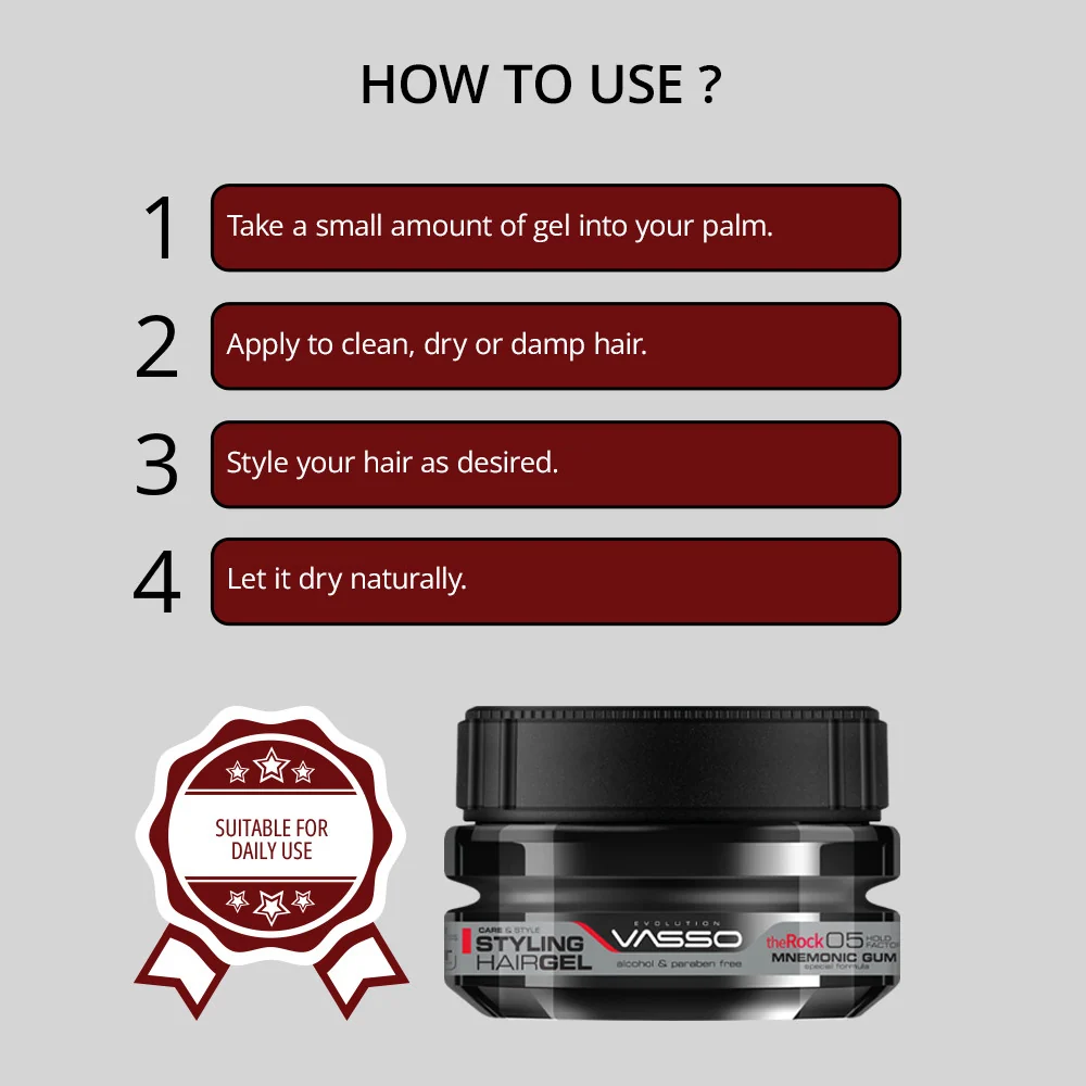 The Rock Hair Gel — جل شعر
