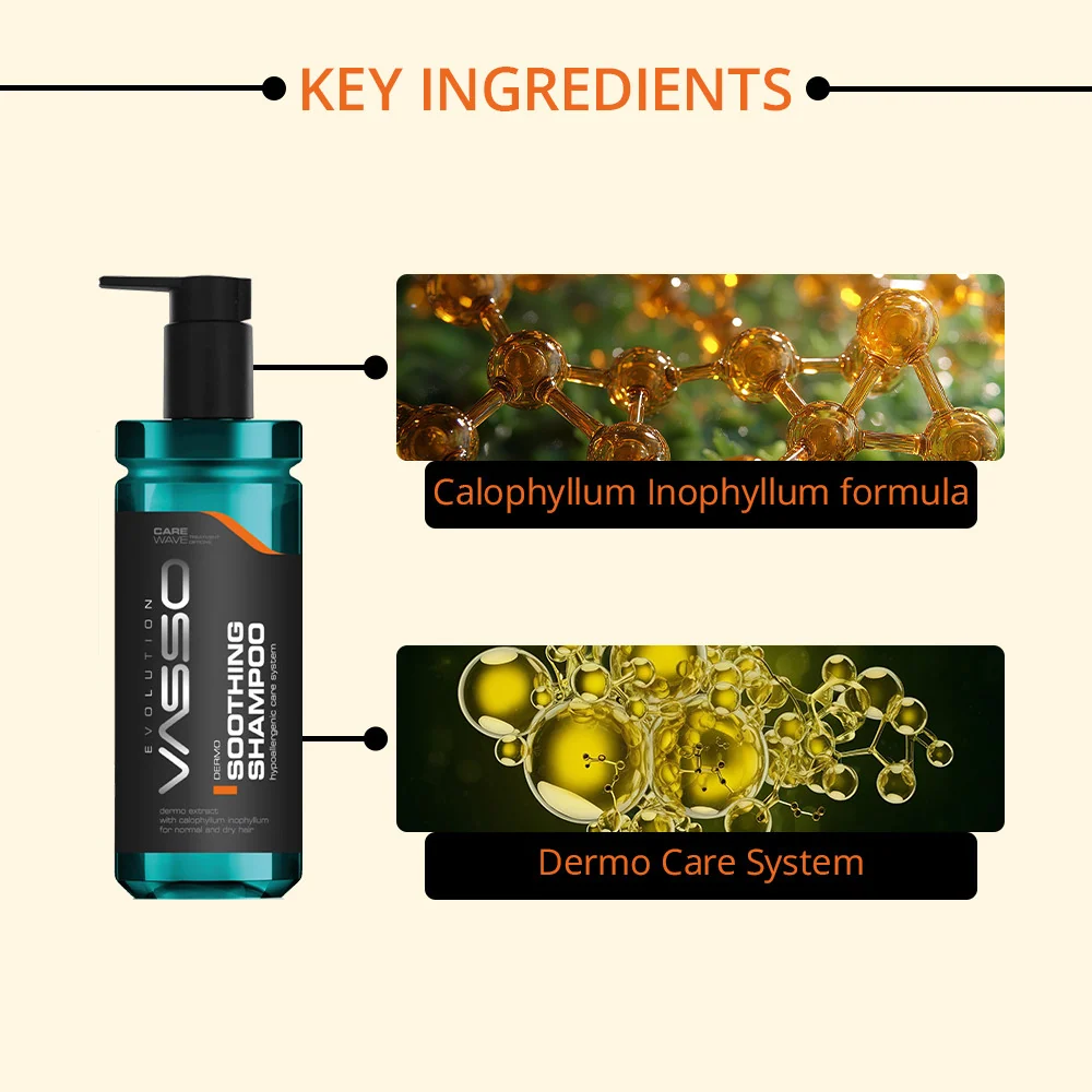 Dermo Shampoo — شامبو مهدئ لفروة الرأس